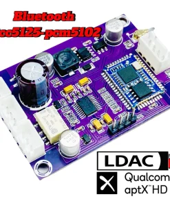 Mạch-bluetooth-5.1-QCC5125-DAC5102-APTX-HD-LDAC-APTX-LL