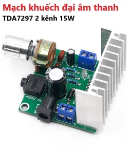 Mạch Khuếch Đại TDA7297 15W x 2 – Giải Pháp Âm Thanh Không Rè, Không Xì