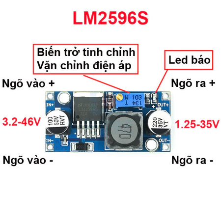 Hướng dẫn sử dụng LM2596