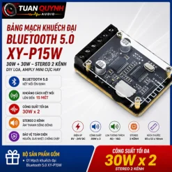 Bảng Mạch Khuếch Đại Âm Thanh Kỹ Thuật Số Bluetooth 5.0 30W + 30W XY-P15W 10W/15W/20W